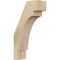 Ekena Millwork 4"W x 10"D x 18"H Merced Rough Sawn Knee Brace, Douglas Fir BRC04X10X18MRC00RDF - alternate 1